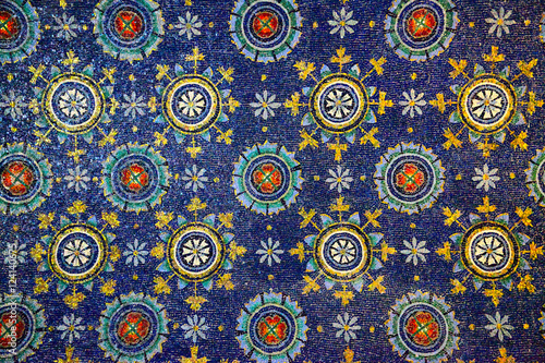 Ancient mosaics in Ravenna photo