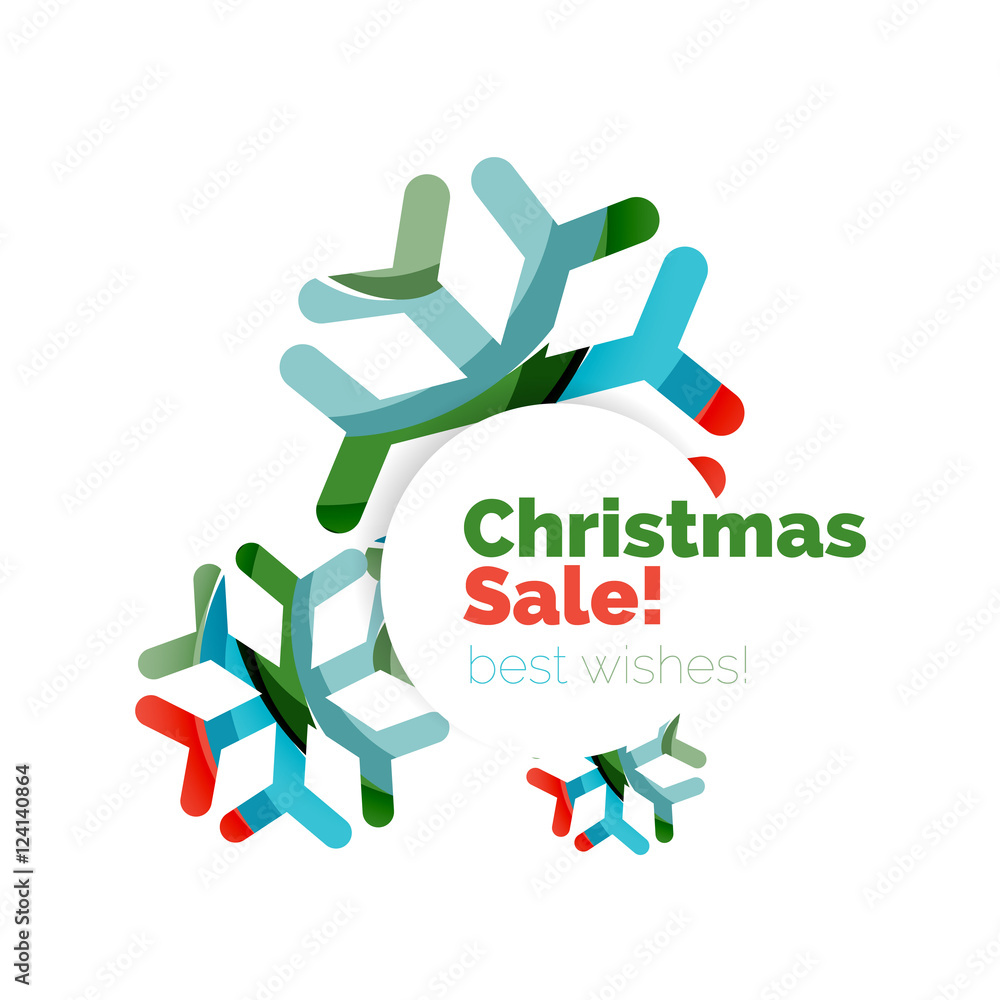 Christmas and New Year promotion banner design Christmas and New Year promotion banner design