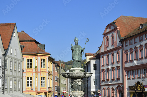 Willibaldsbrunnen am Marktplatz, Eichstätt