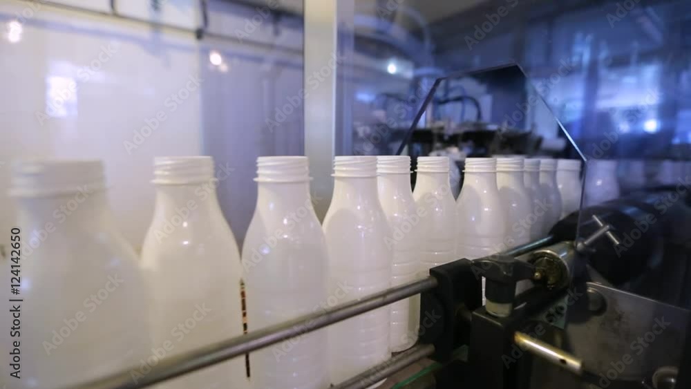 production of milk in plastic bottles production of milk in plastic bottles