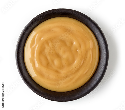Photo Bowl of vanilla custard