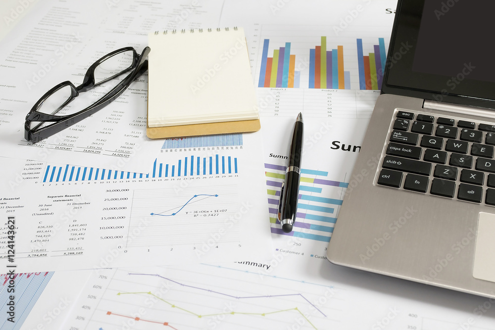 Financial accounting and graphs analysis Financial accounting and graphs analysis