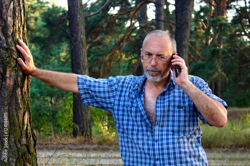 Man talking on the phone