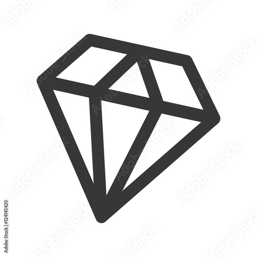 diamond fantasy isolated icon vector illustration design