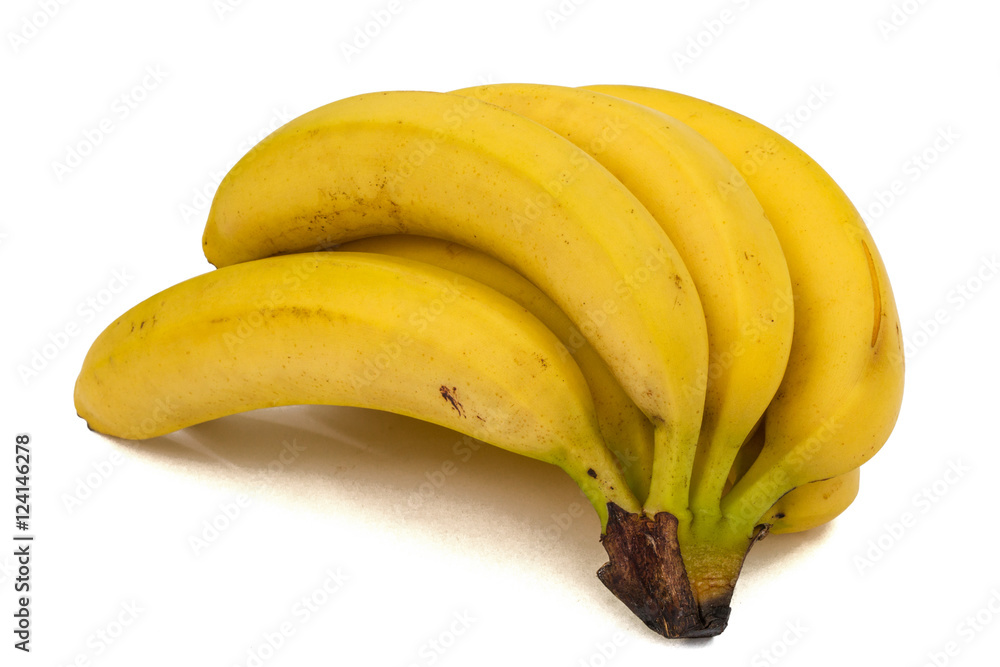 Bunch of bananas, isolated on white background Bunch of bananas, isolated on white background