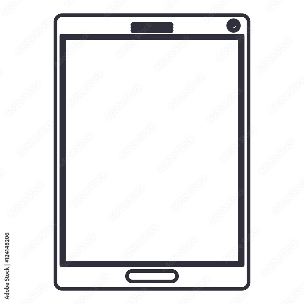 Smartphone icon. Device gadget and technology theme. Isolated design. Vector illustration Smartphone icon. Device gadget and technology theme. Isolated design. Vector illustration
