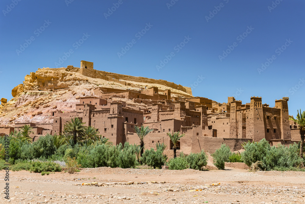 ancient kasbah ait benhaddou in morocco