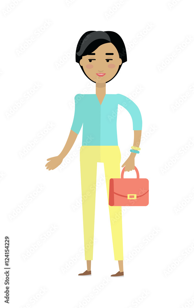 Beautiful Young Woman with Cheerful Attitude Beautiful Young Woman with Cheerful Attitude