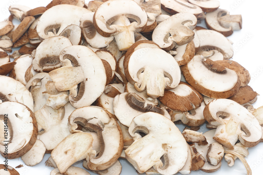 Champignons émincés