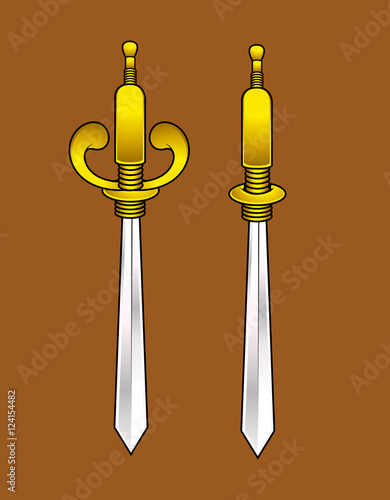 Sharp Swords Vector