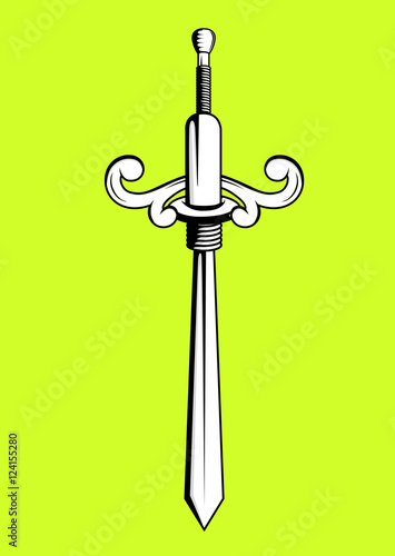 Retro Saber Vector
