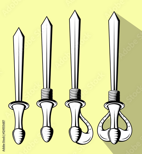 Swords Designs Set