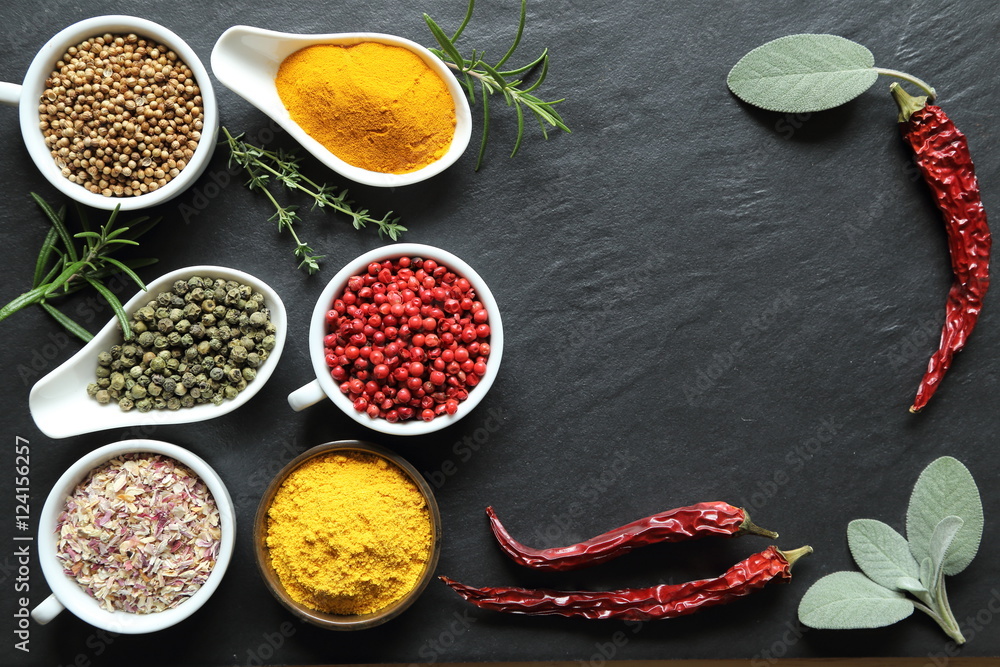Spices. Spices.