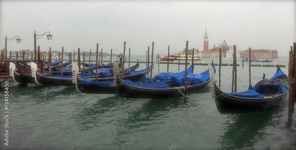 Fototapeta premium Embarcadero de Venecia