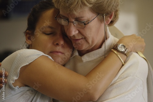 Getting A Hug After Receiving Bad News