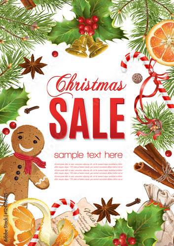 Christmas sale banner