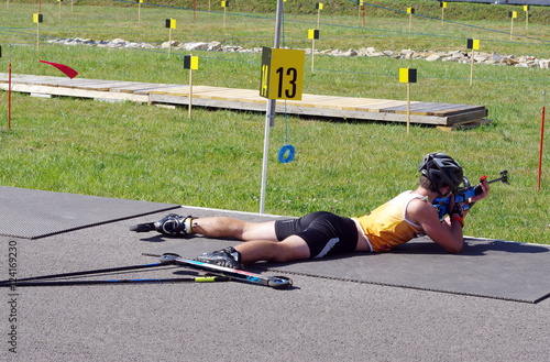 biathlon-tir couché