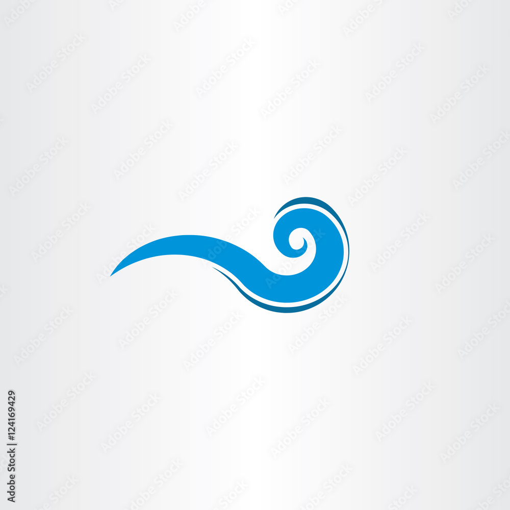 water wave flow icon vector symbol logo sign water wave flow icon vector symbol logo sign