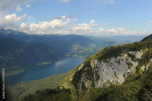 Fototapeta Naklejka Na Ścianę i Meble -  Vogel mountain in Slovenian national park Triglav