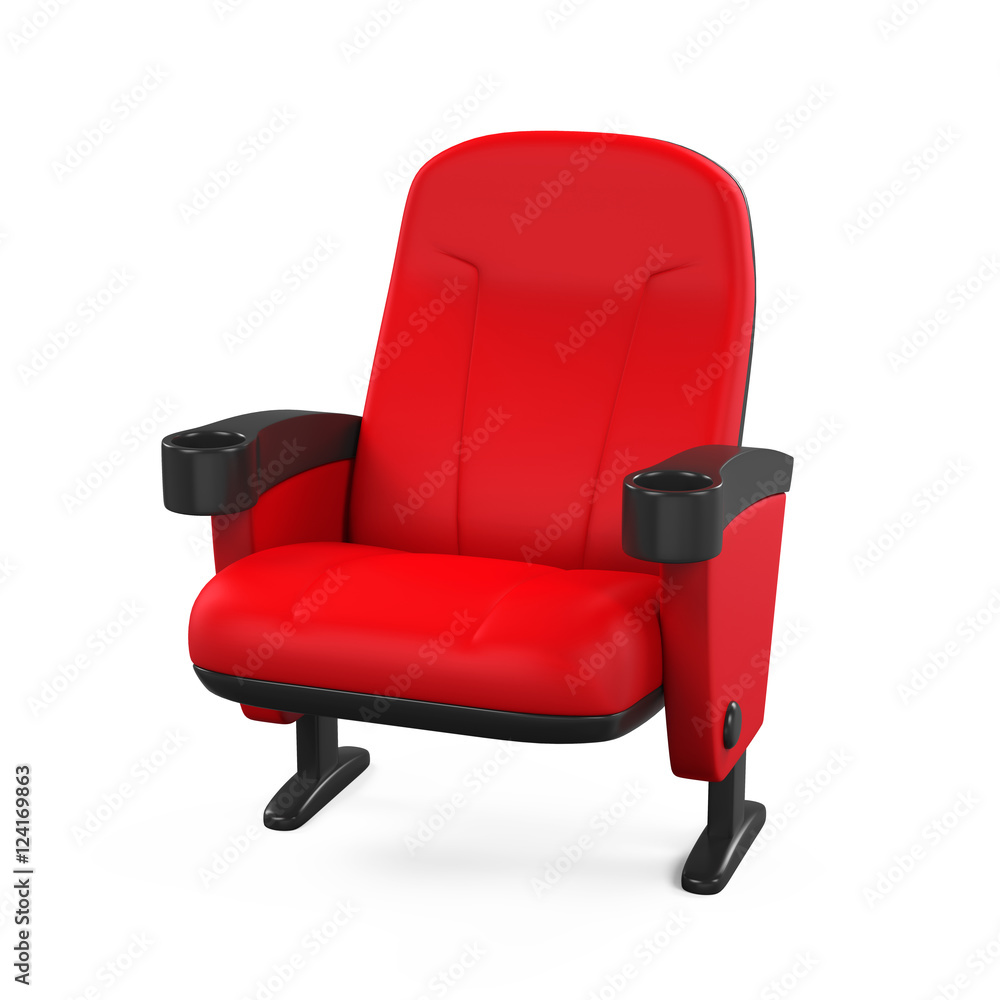 Fototapeta premium Red Theater Seat