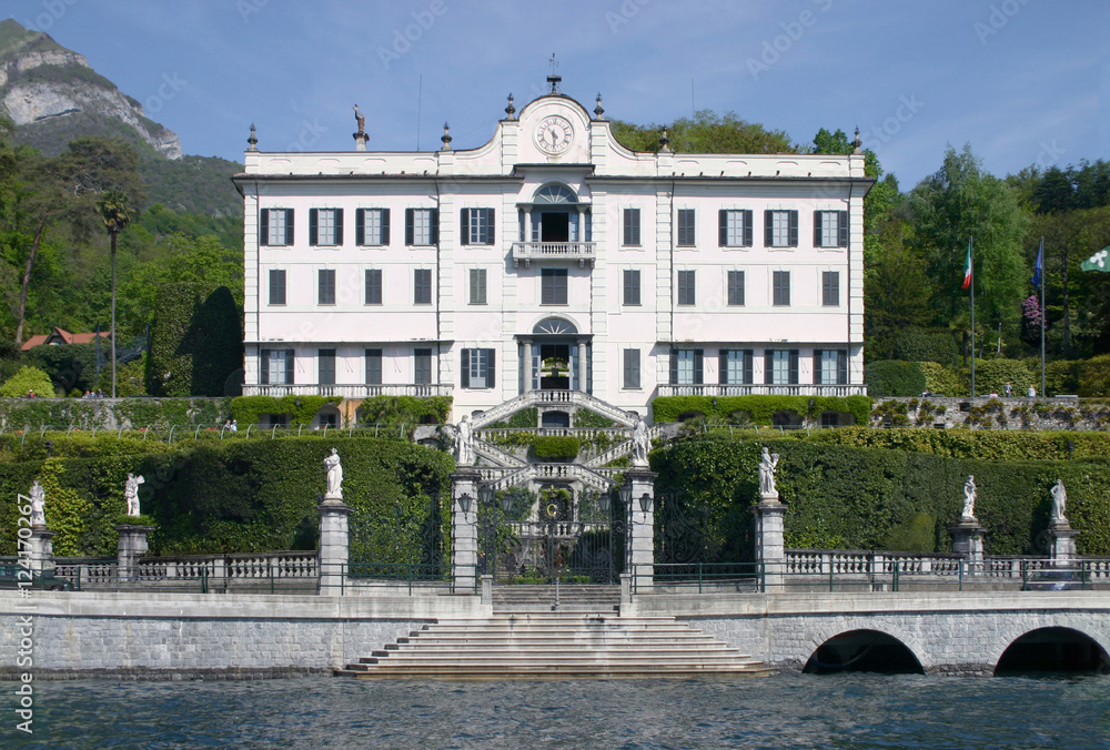 Villa Carlotta at Tremezzo on the Lake Como