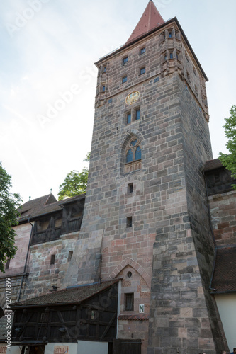 architecture of old tower in Munich