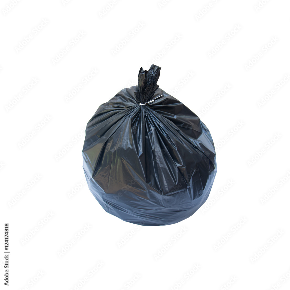 bin bag garbage isolated on white background bin bag garbage isolated on white background