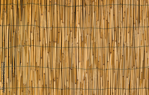 Hay or dry grass background / Thatch roof for background / dried straw or cane