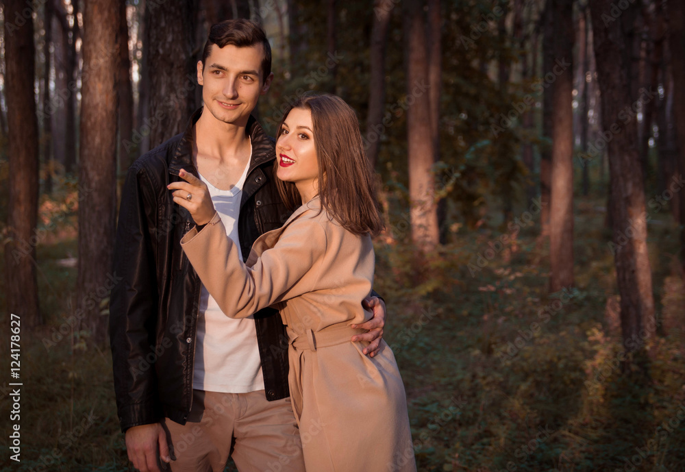 Young couple in love Young couple in love