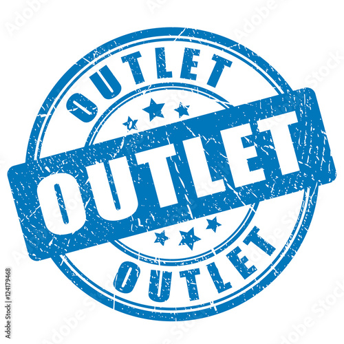 Outlet rubber stamp