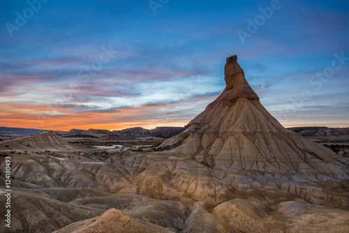 Castildetierra at Bardenas Reales  Navarre  Spain 