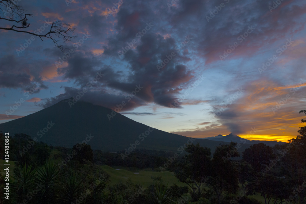 Volcano in Guatemala, central america, Agua, Pacaya, eruption. Volcano in Guatemala, central america, Agua, Pacaya, eruption.