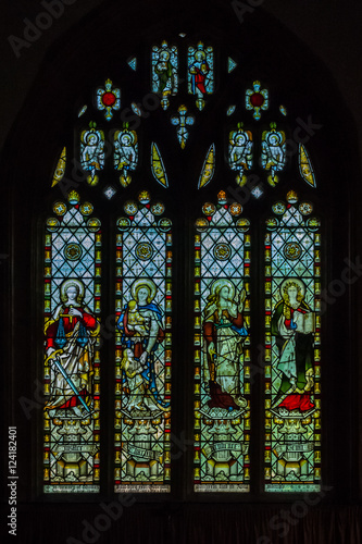 All Saints Church in Langport Stained Glass C