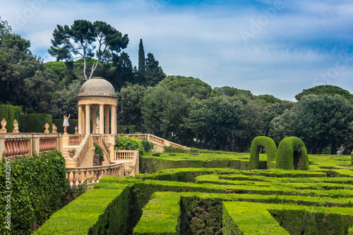 Park Labyrinth in Barcelona