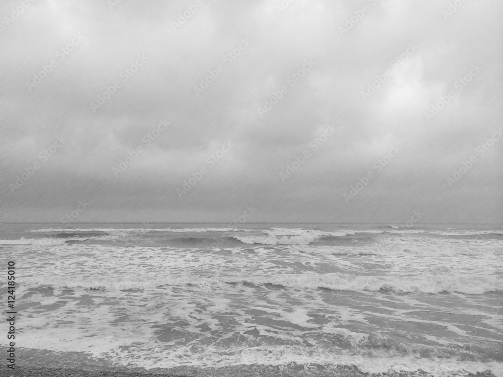 Obraz premium Il mare d'inverno