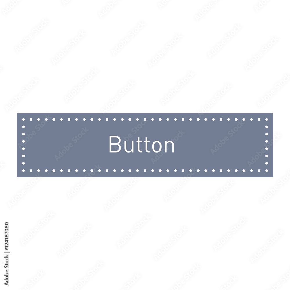 Web button vector icon