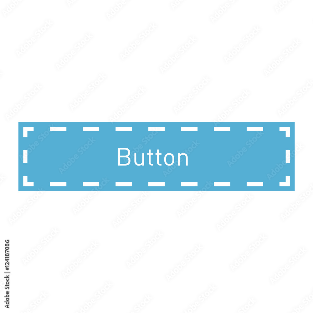 Web button vector icon