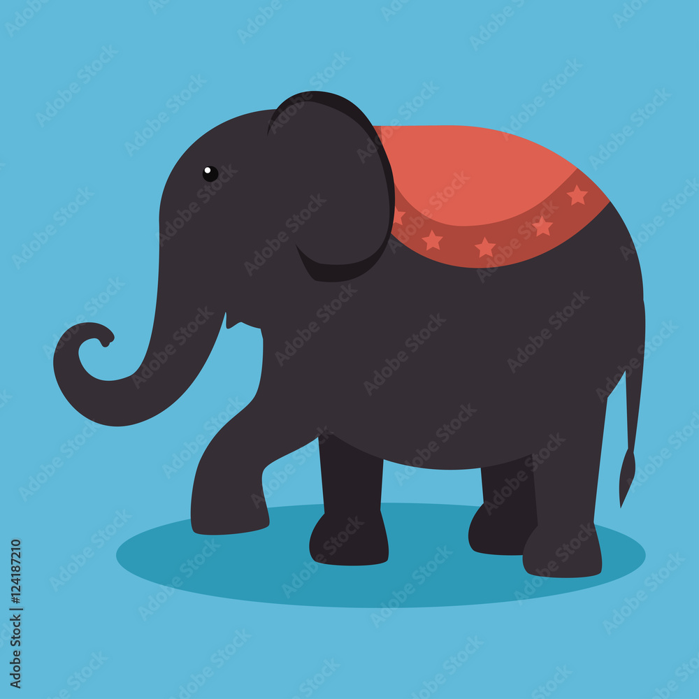 elephant festival funfair design vector illustration eps 10 elephant festival funfair design vector illustration eps 10