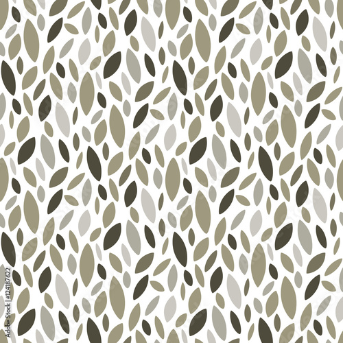 seamless leaf pattern and background vector illustration