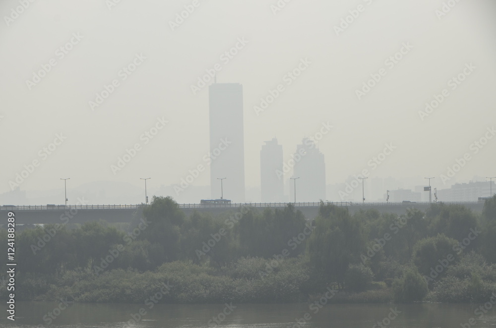 Fototapeta premium 도시 경관