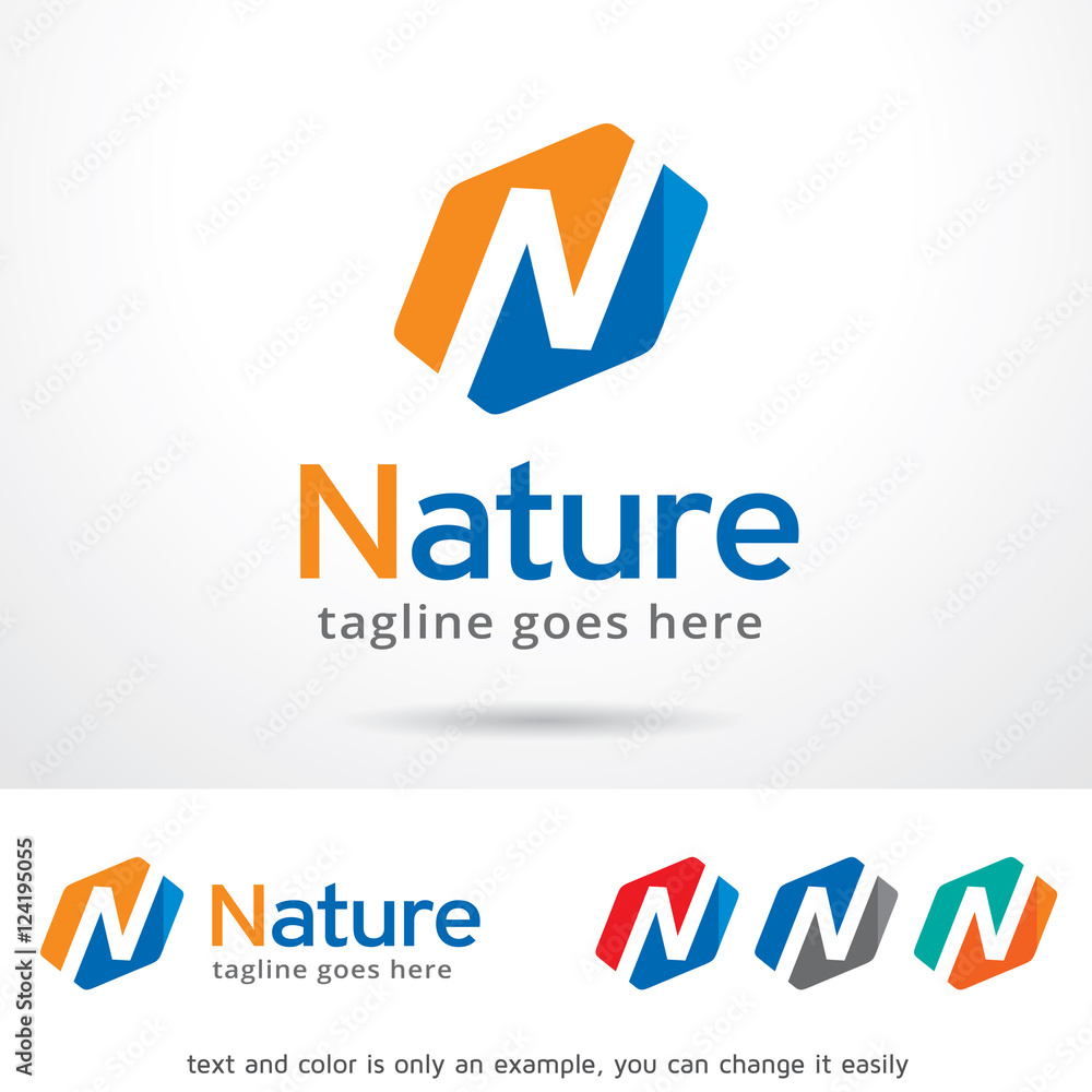 Letter N Logo Template Design Vector Letter N Logo Template Design Vector