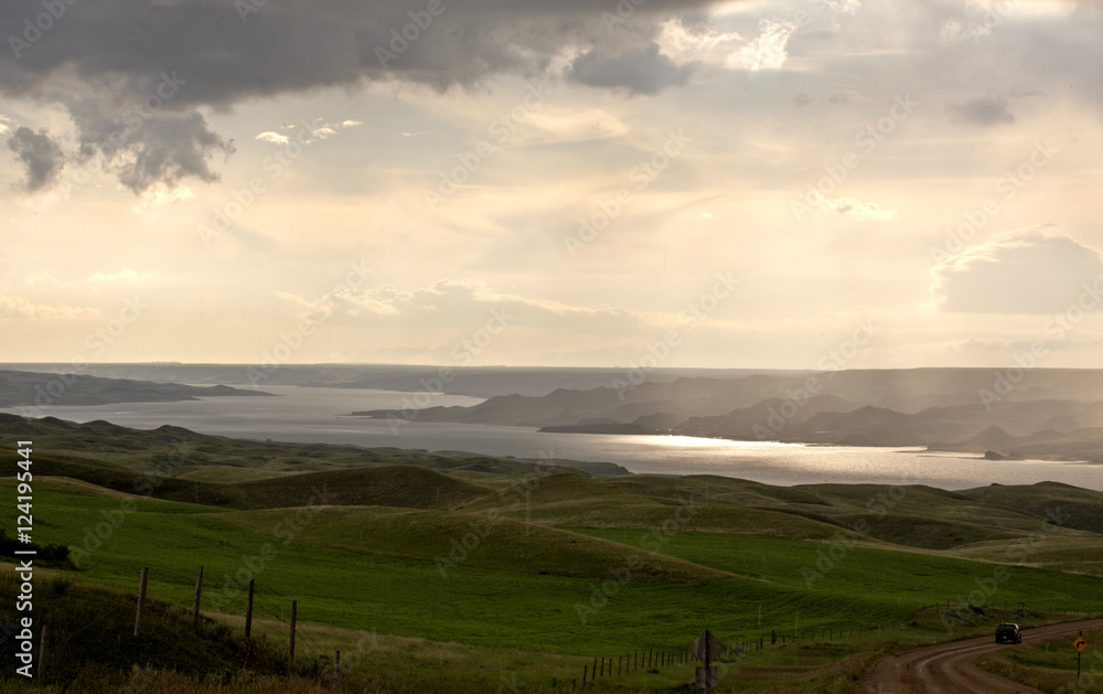 Fototapeta premium Storm Clouds Saskatchewan