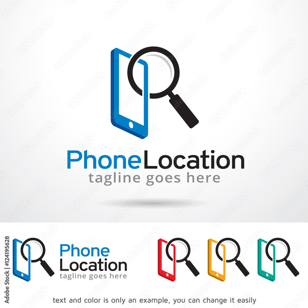 Phone Location Logo Template Design Vector Phone Location Logo Template Design Vector