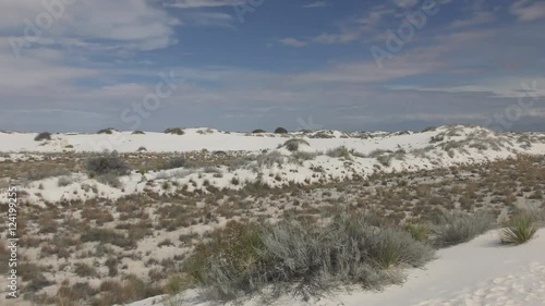 White Sands in new Mexico US Southwest