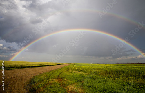 Storm Clouds Saskatchewan Rainbow © pictureguy32