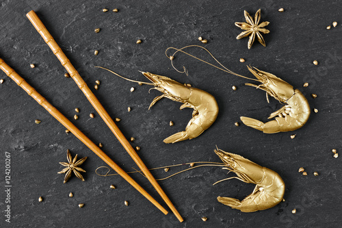 Luxury Golden Shrimps