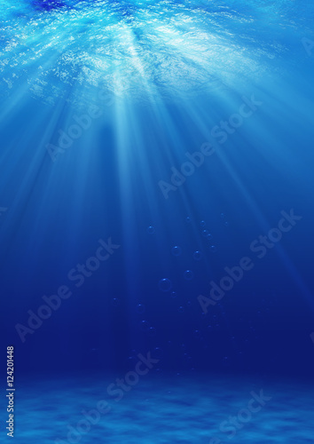 underwater background, over light  © memorystockphoto