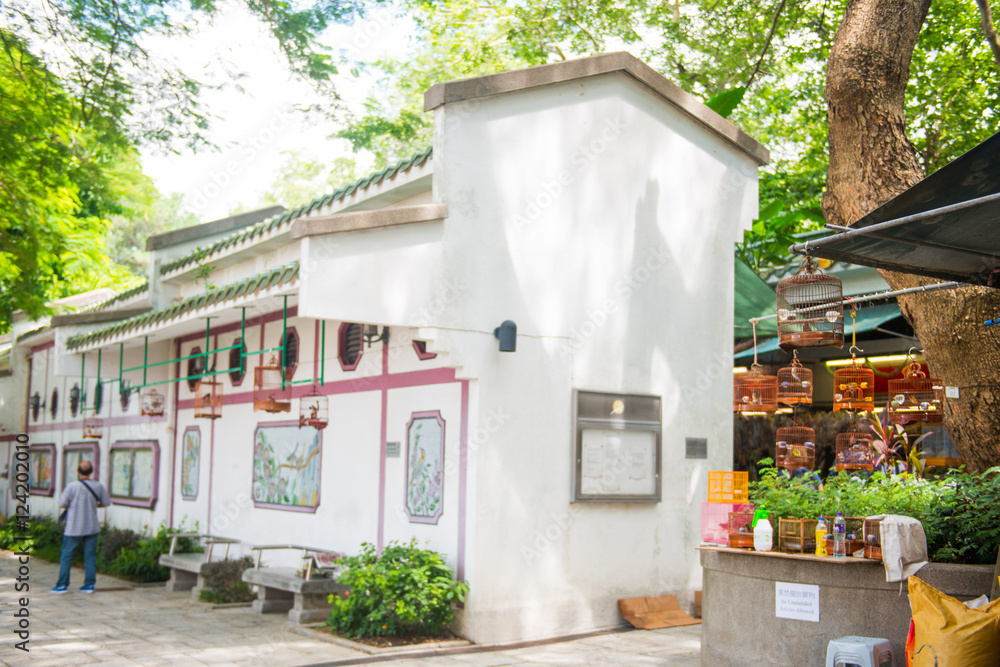 Φωτογραφία Bird for sale in Yuen Po street, Hong Kong
