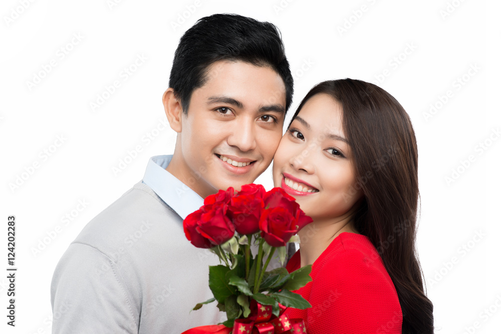 Love is a great feeling! Beautiful young loving couple bonding t Love is a great feeling! Beautiful young loving couple bonding t