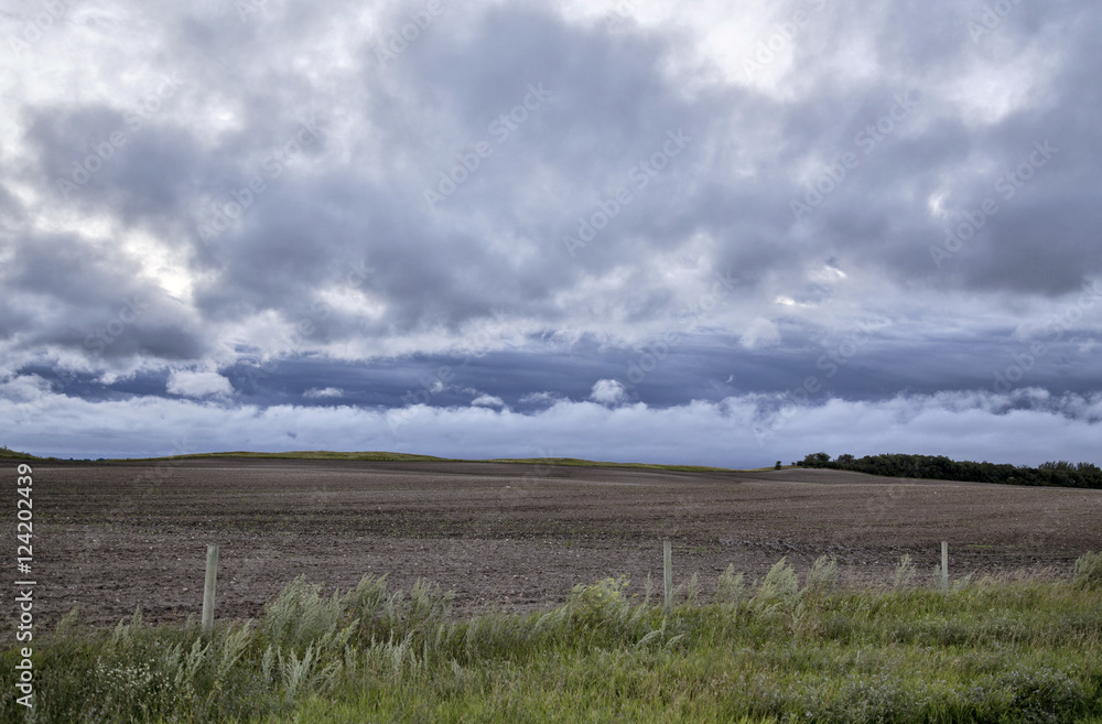 Obraz premium Storm Clouds Saskatchewan